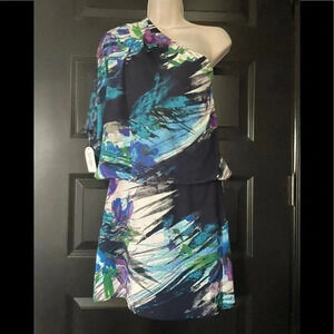 NWT- Jessica Simpson dress, one shoulder-small